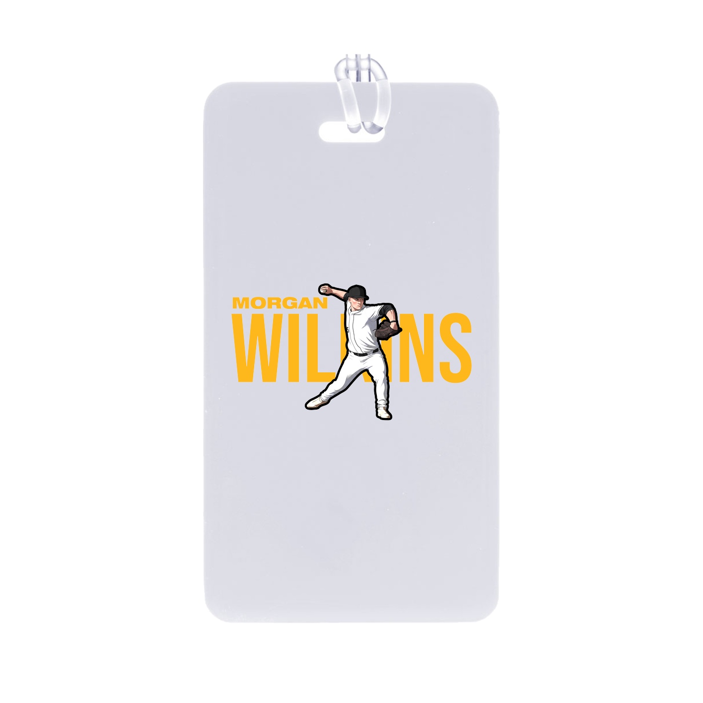 Bag Tag — Player Name in Classic