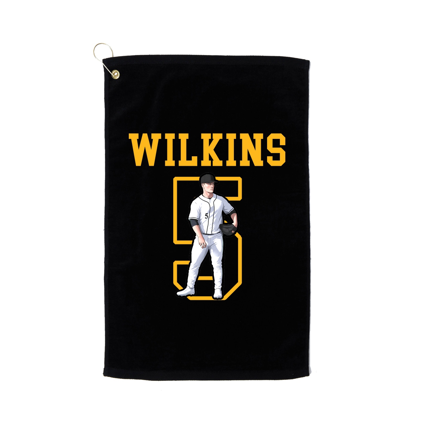 Golf Towel — Shirsey in Black