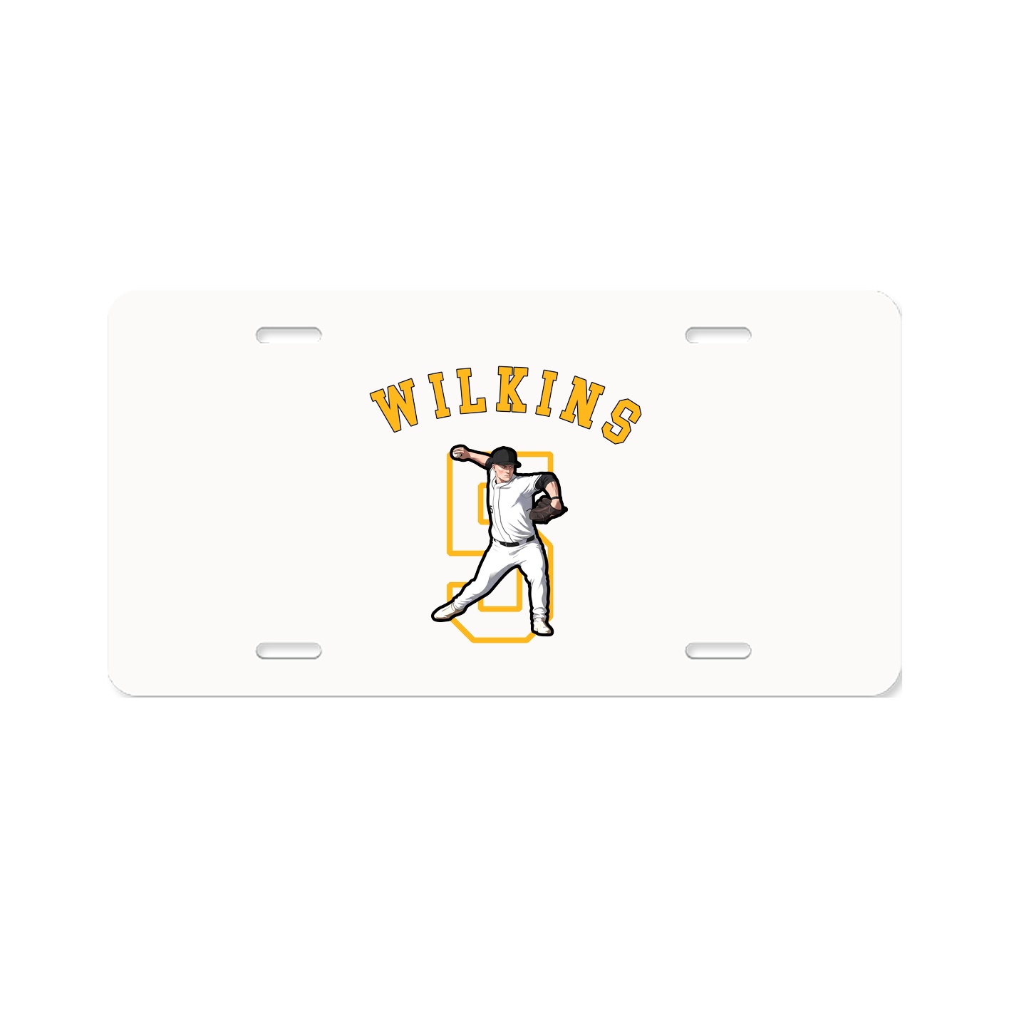 License Plate — Shirsey Arch in Classic