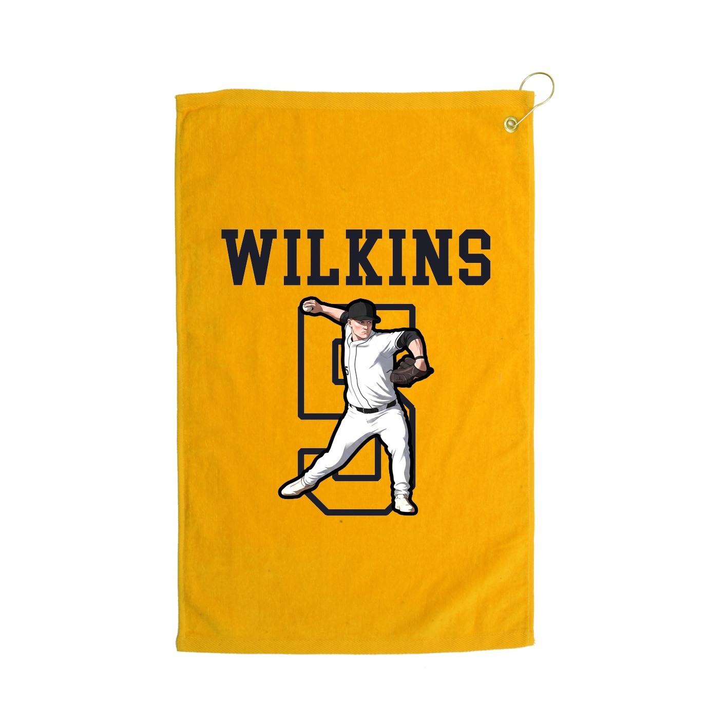 Golf Towel — Shirsey in Gold