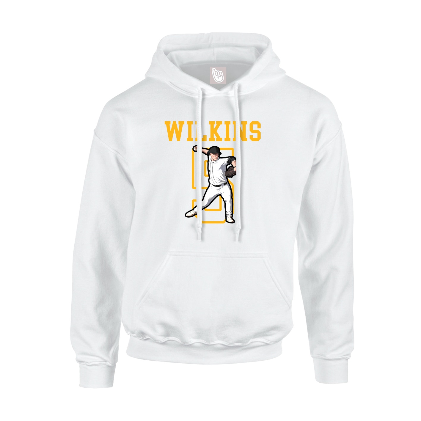 Youth Hoodie — Shirsey in White