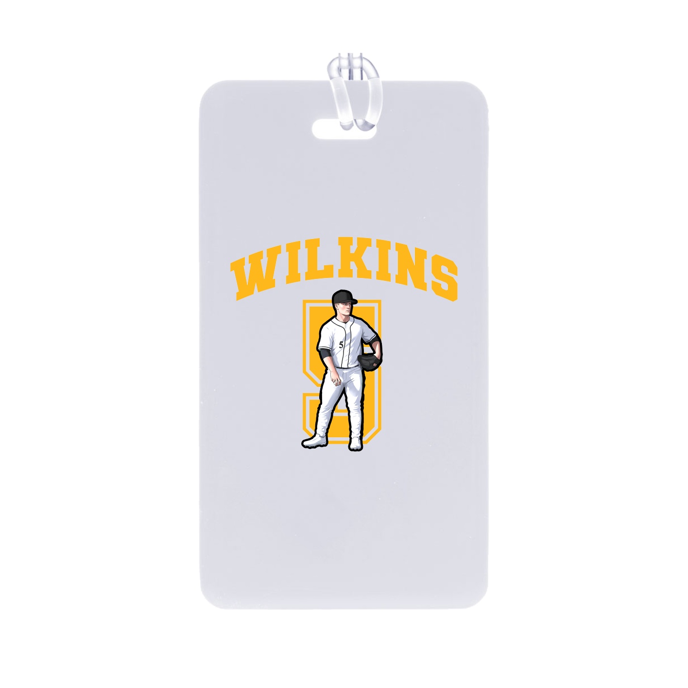 Bag Tag — Number in Classic