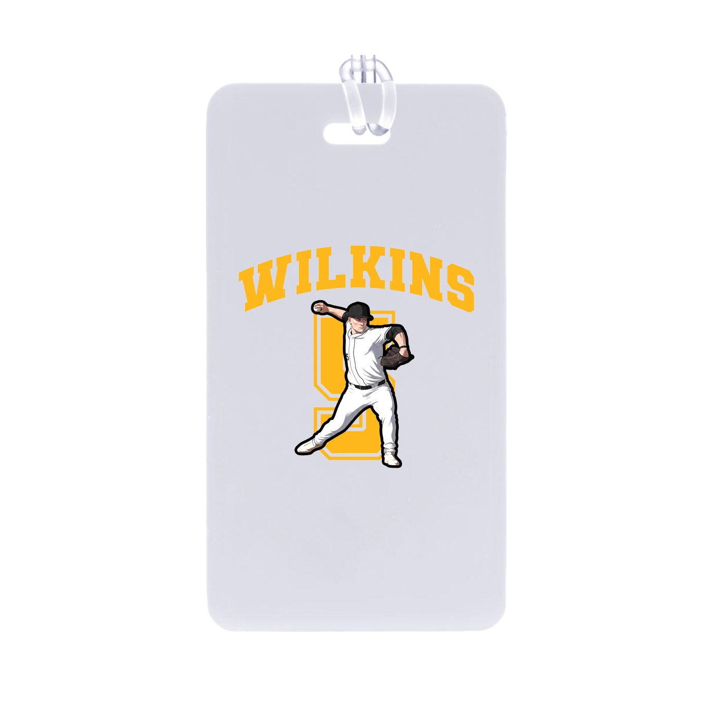 Bag Tag — Number in Classic