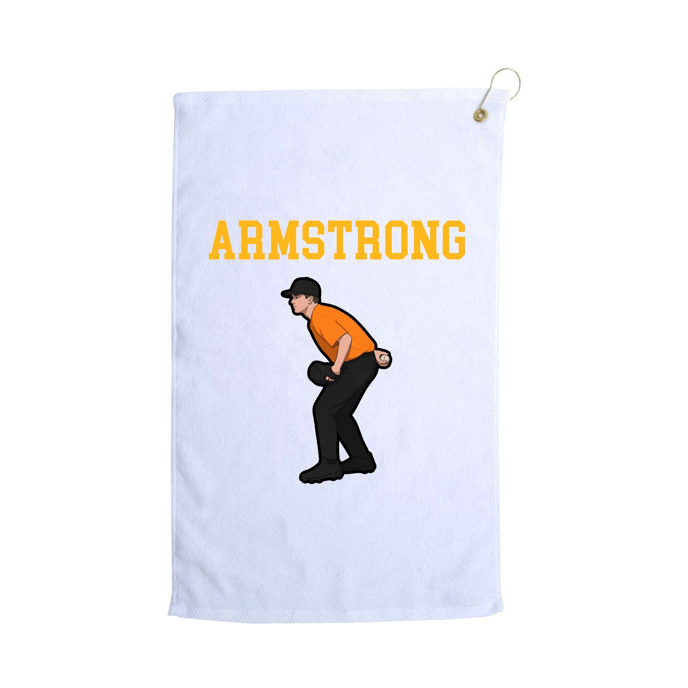 Golf Towel — Shirsey in White