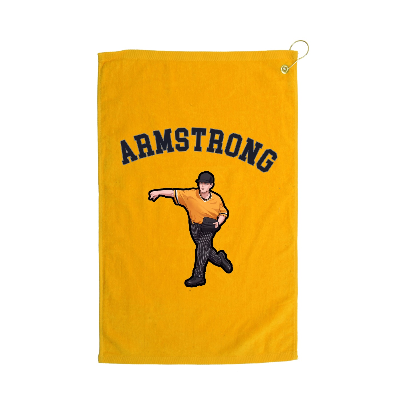 Golf Towel — Shirsey Arch in Gold