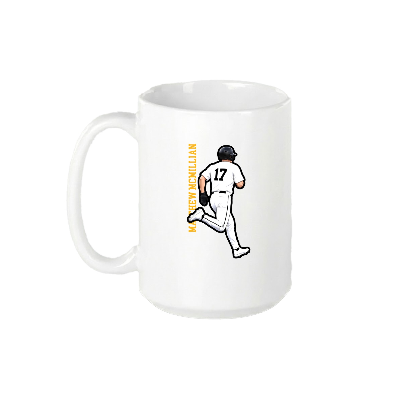 15oz Coffee Mug — Classic in White