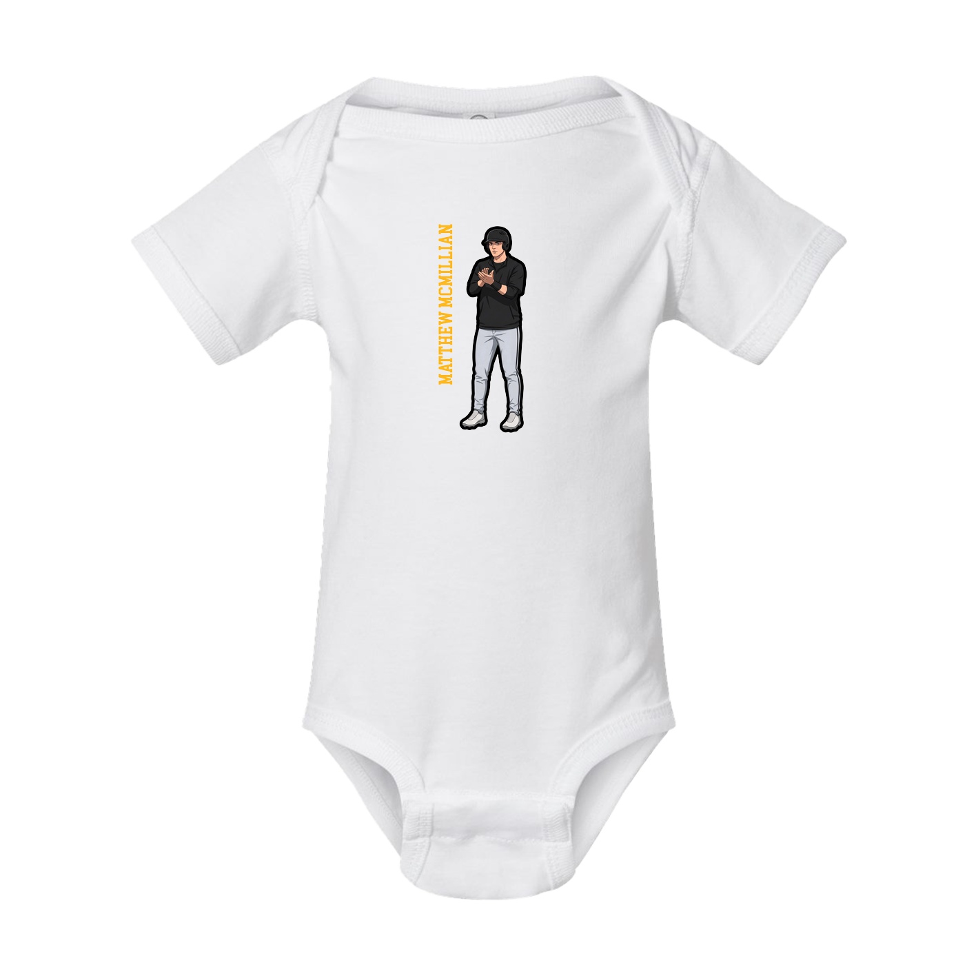Baby Onesie — Classic in White