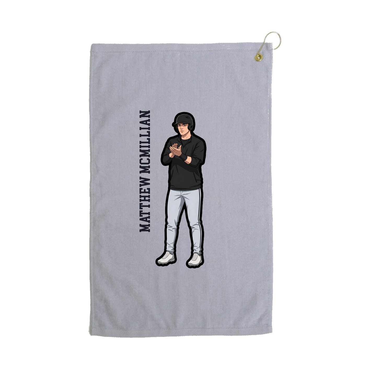 Golf Towel — Classic in Grey