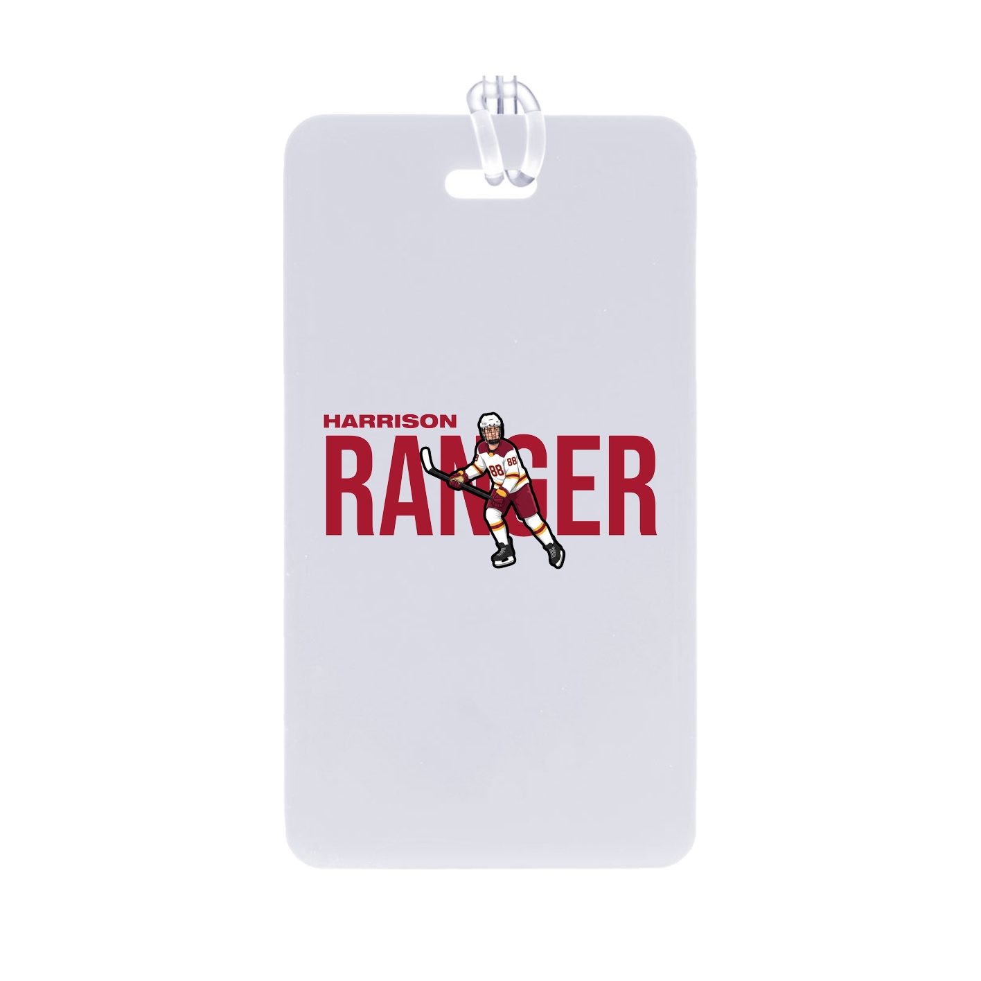 Bag Tag — Player Name in Classic