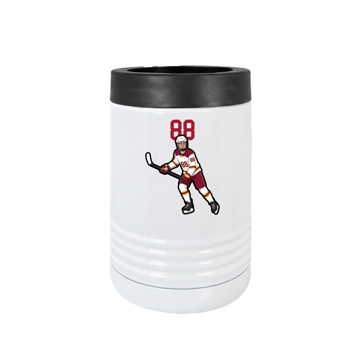 Beverage Holder — Number Top in White