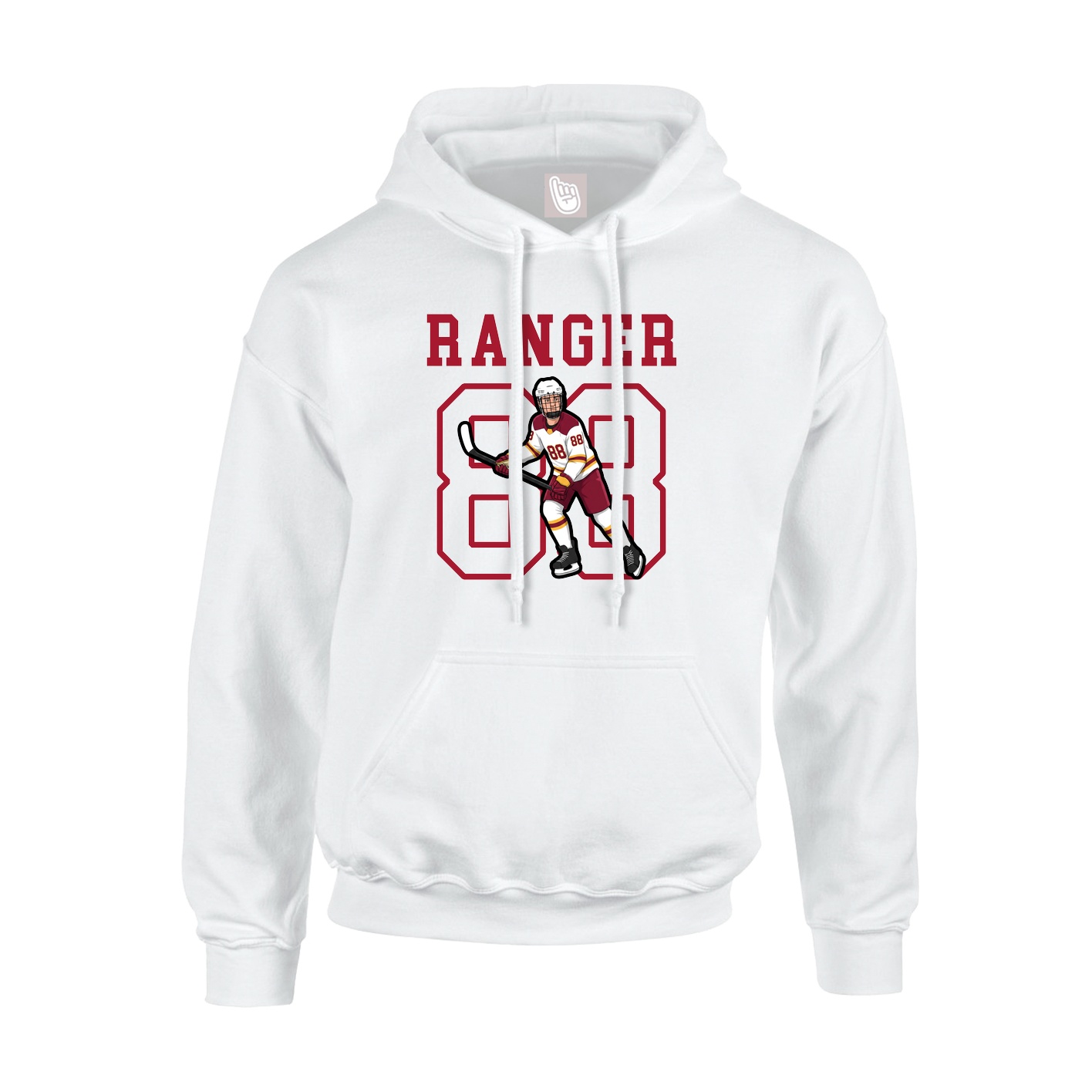 Youth Hoodie — Shirsey in White