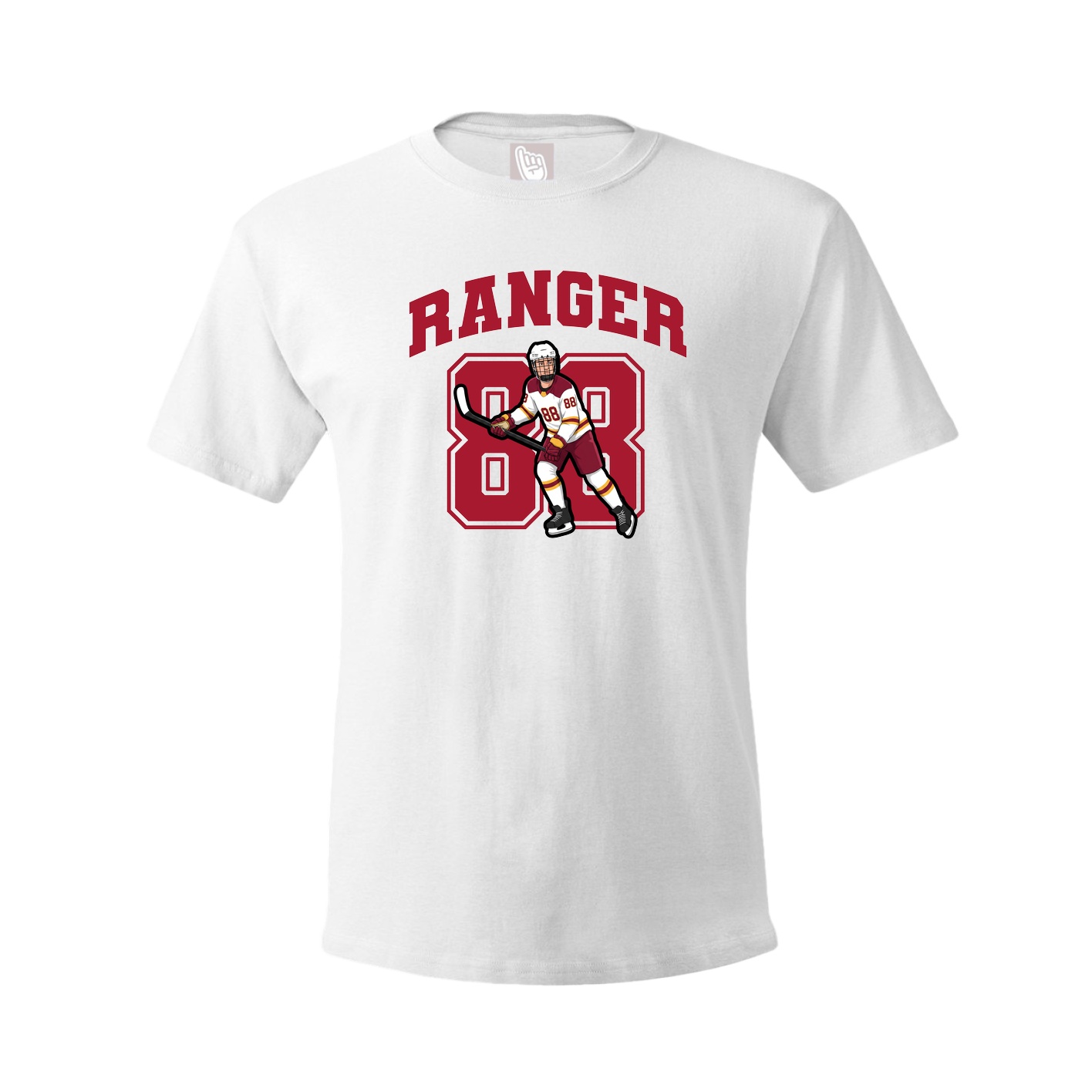 Tee — Number in White