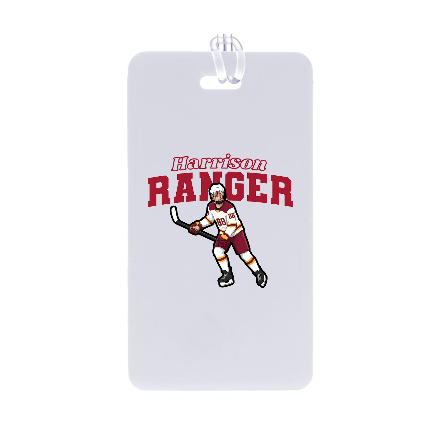 Bag Tag — Name Arch in Classic