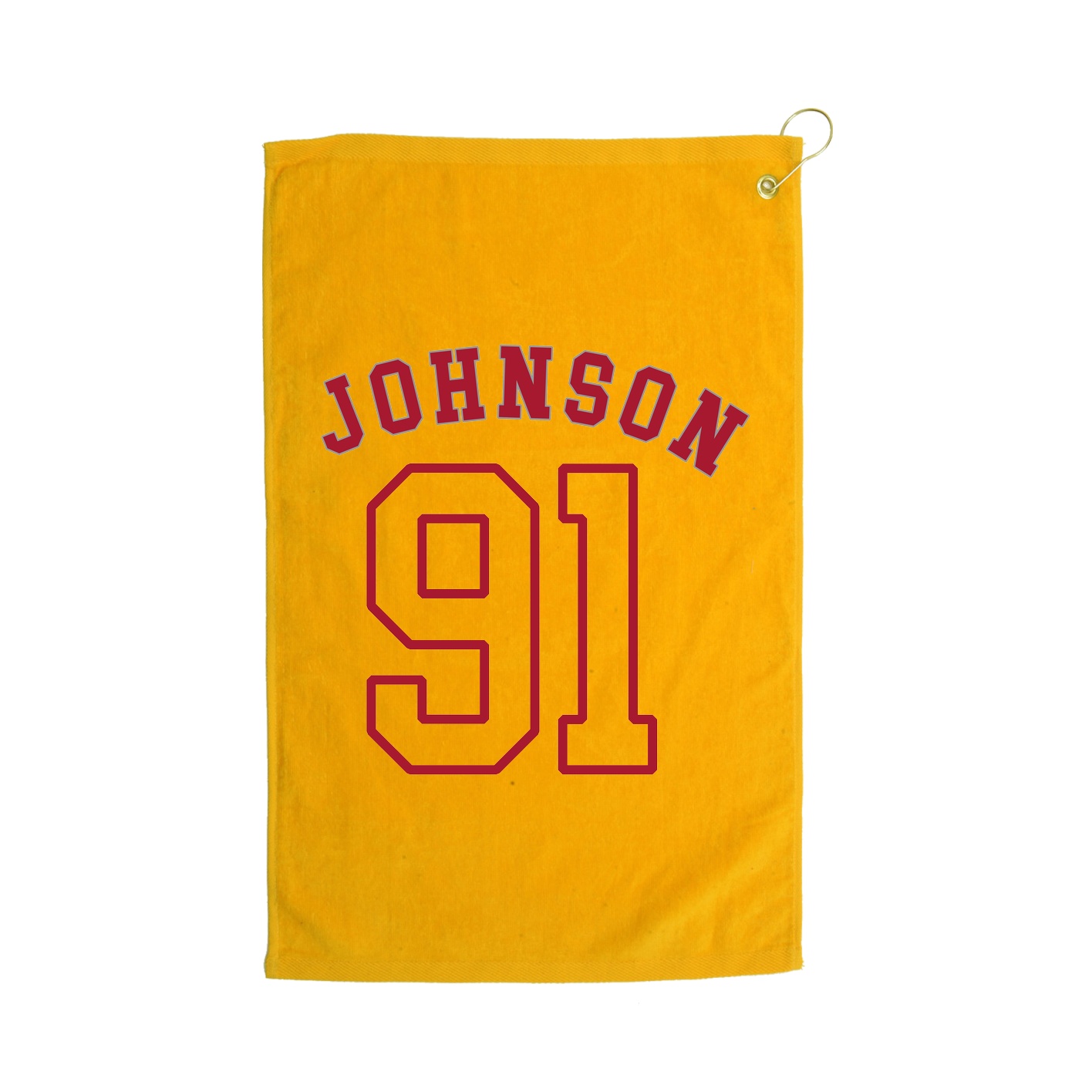 Golf Towel — Shirsey Arch in Gold