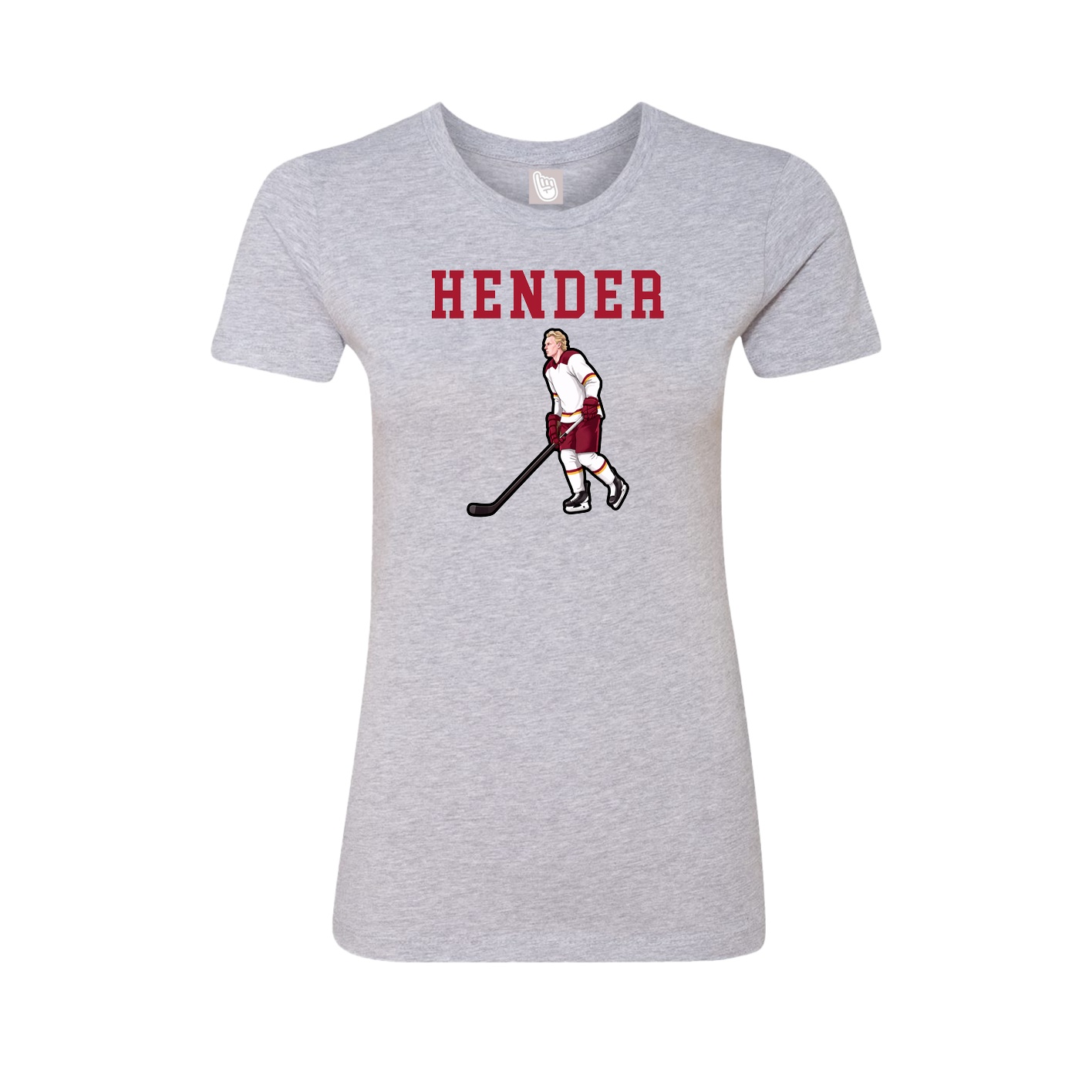 Fitted Women's Tee — Shirsey in Grey