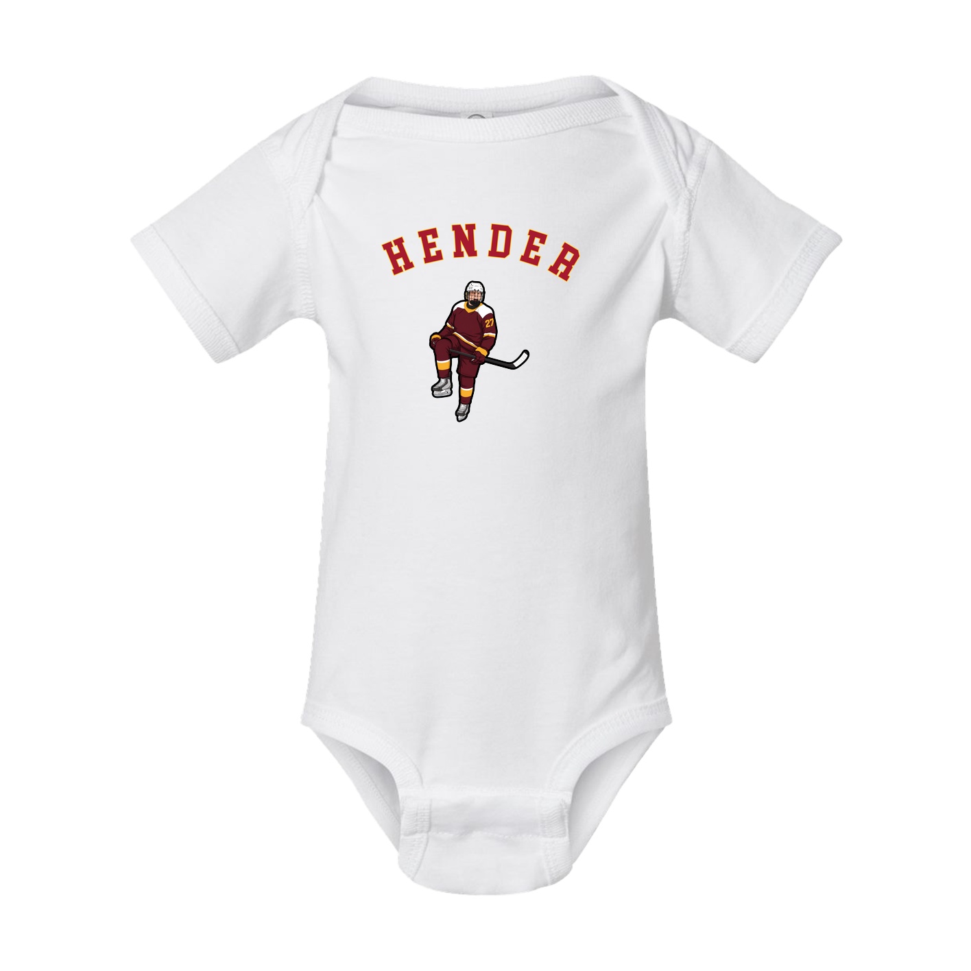 Baby Onesie — Shirsey Arch in White