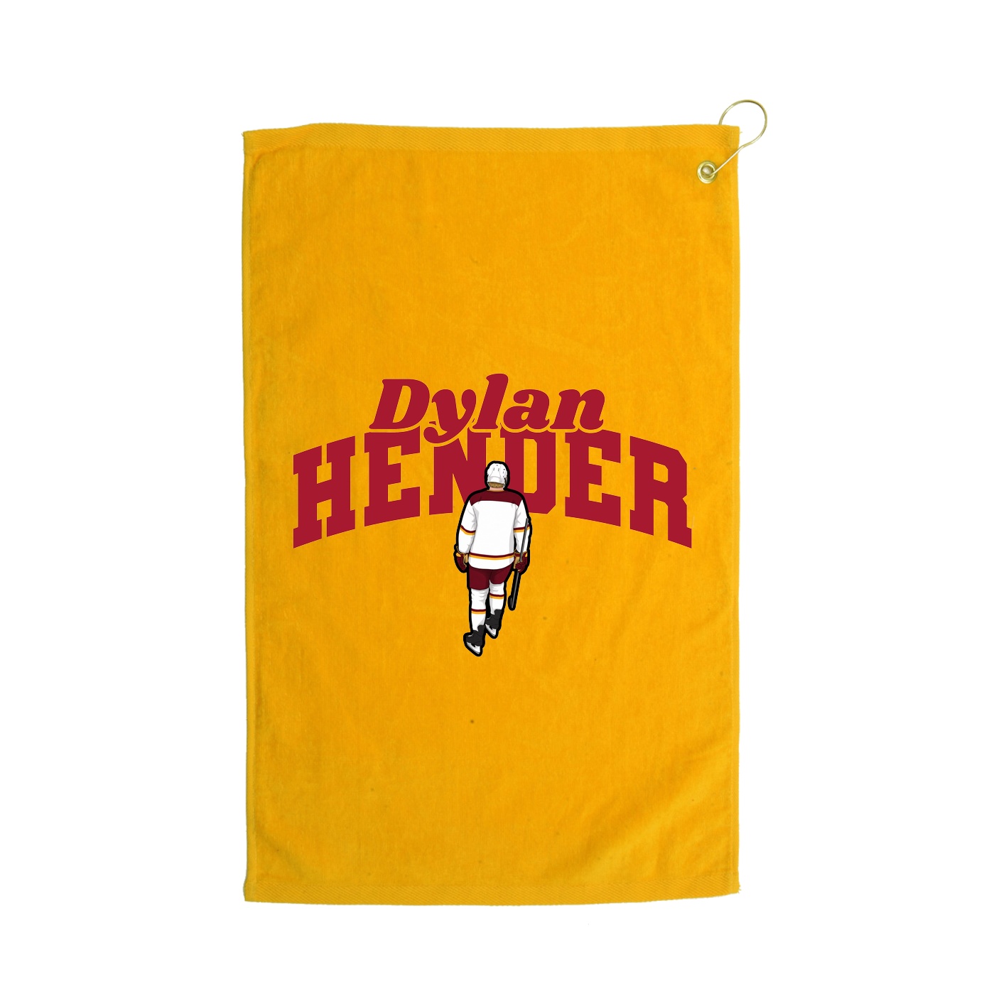 Golf Towel — Signature Arch in Gold