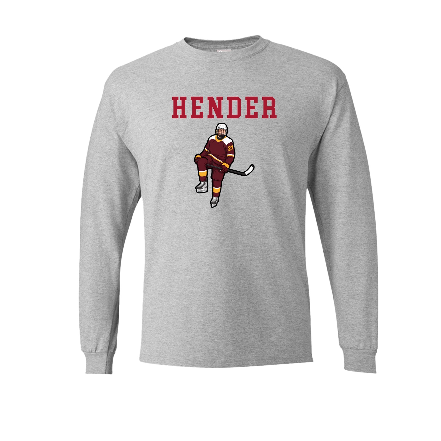 Long Sleeve Tee — Shirsey in Grey