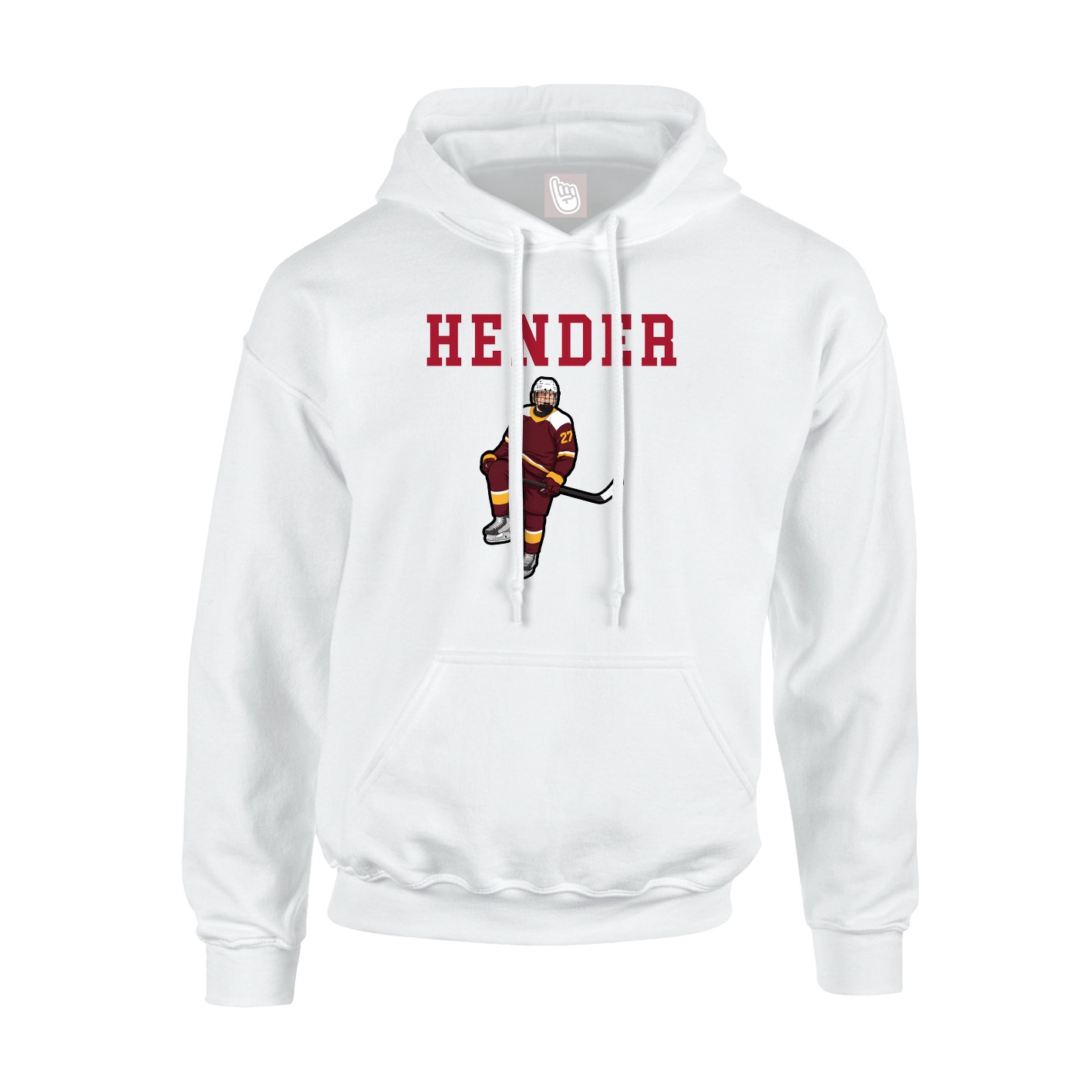 Youth Hoodie — Shirsey in White