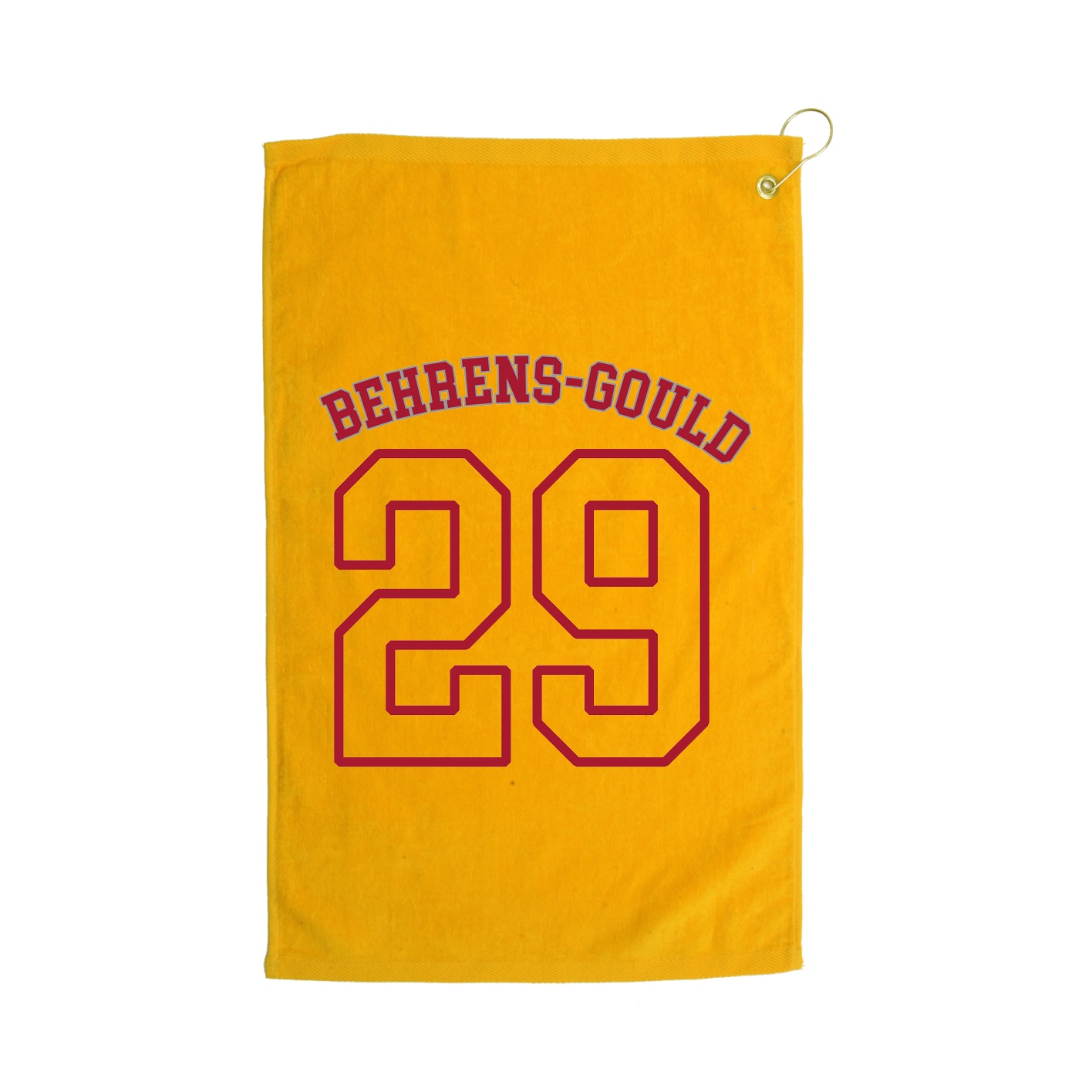 Golf Towel — Shirsey Arch in Gold