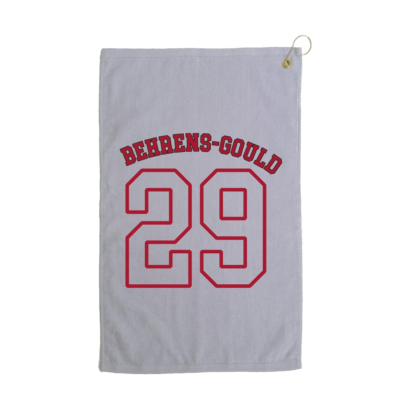 Golf Towel — Shirsey Arch in Grey