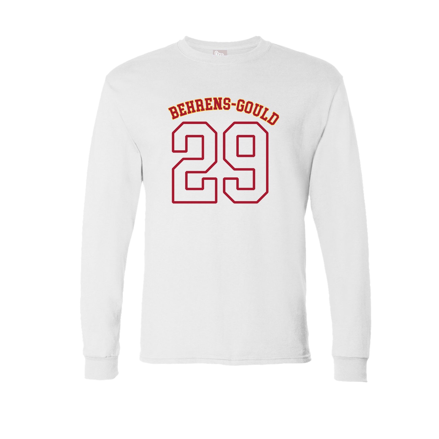 Long Sleeve Tee — Shirsey Arch in White