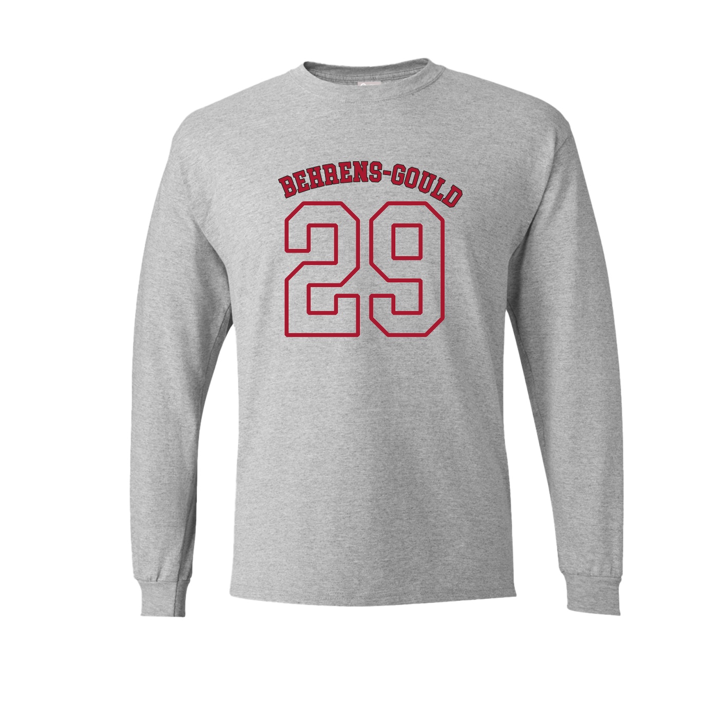 Long Sleeve Tee — Shirsey Arch in Grey