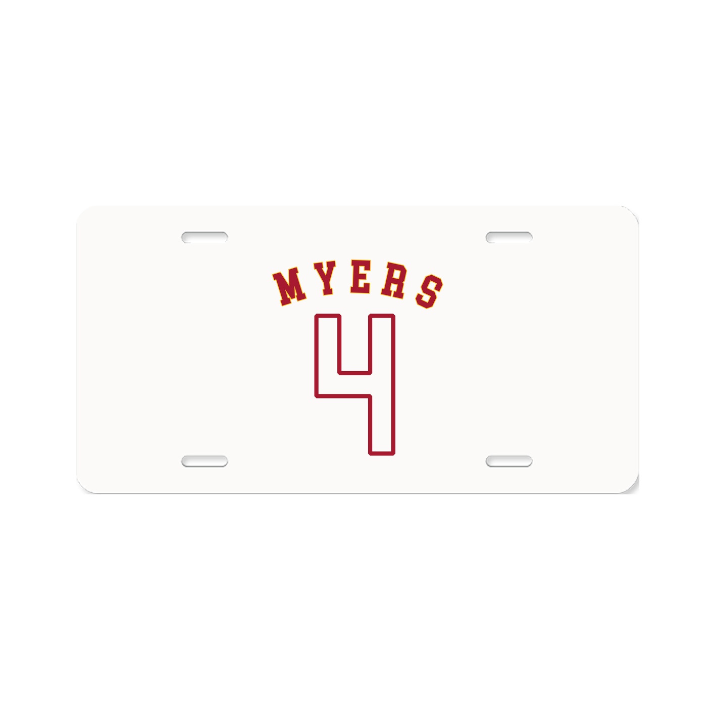 License Plate — Shirsey Arch in Classic