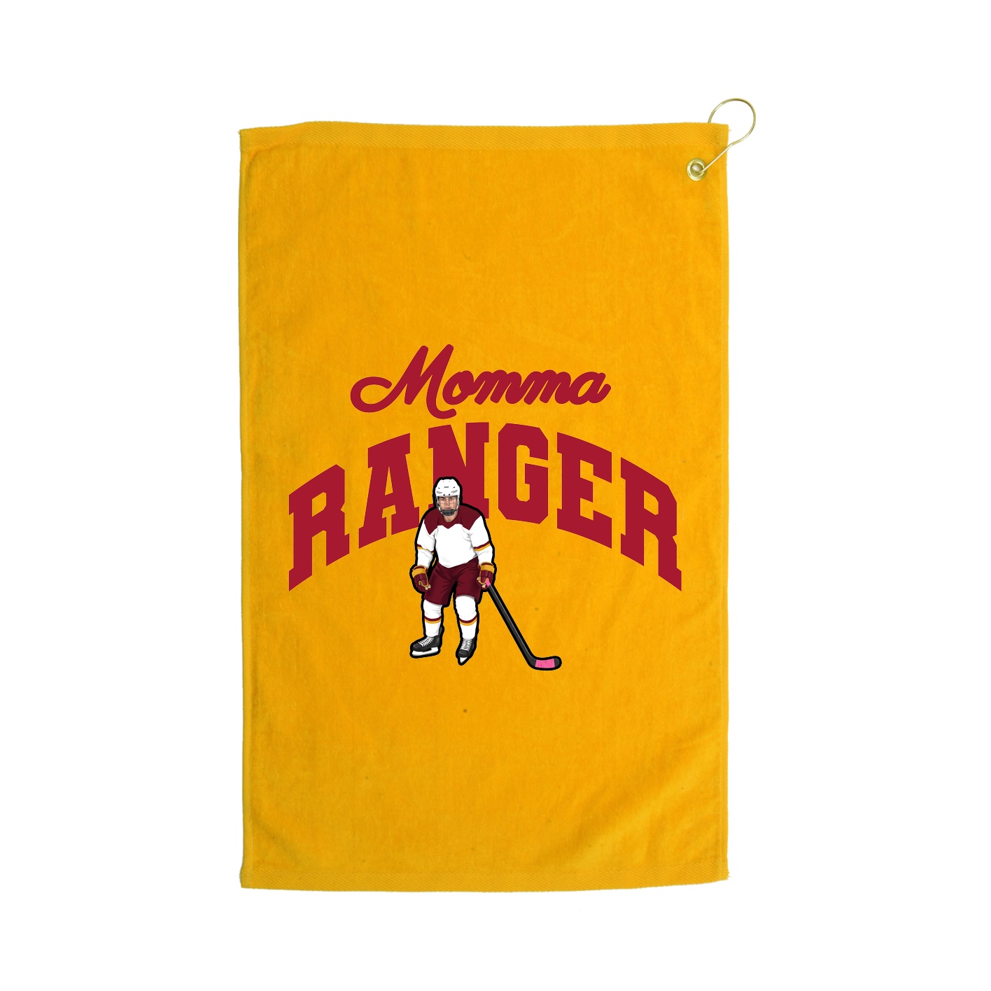 Golf Towel — Mothers Day Arch in Gold