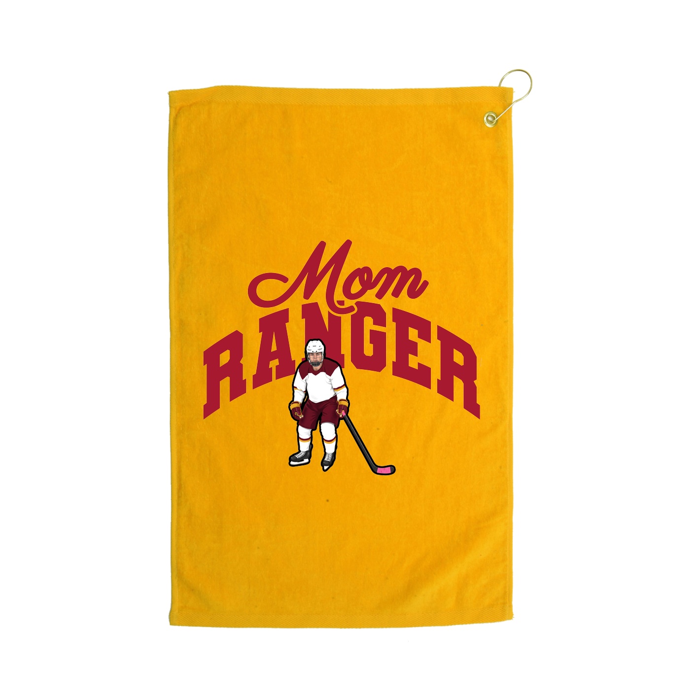 Golf Towel — Mothers Day Arch in Gold