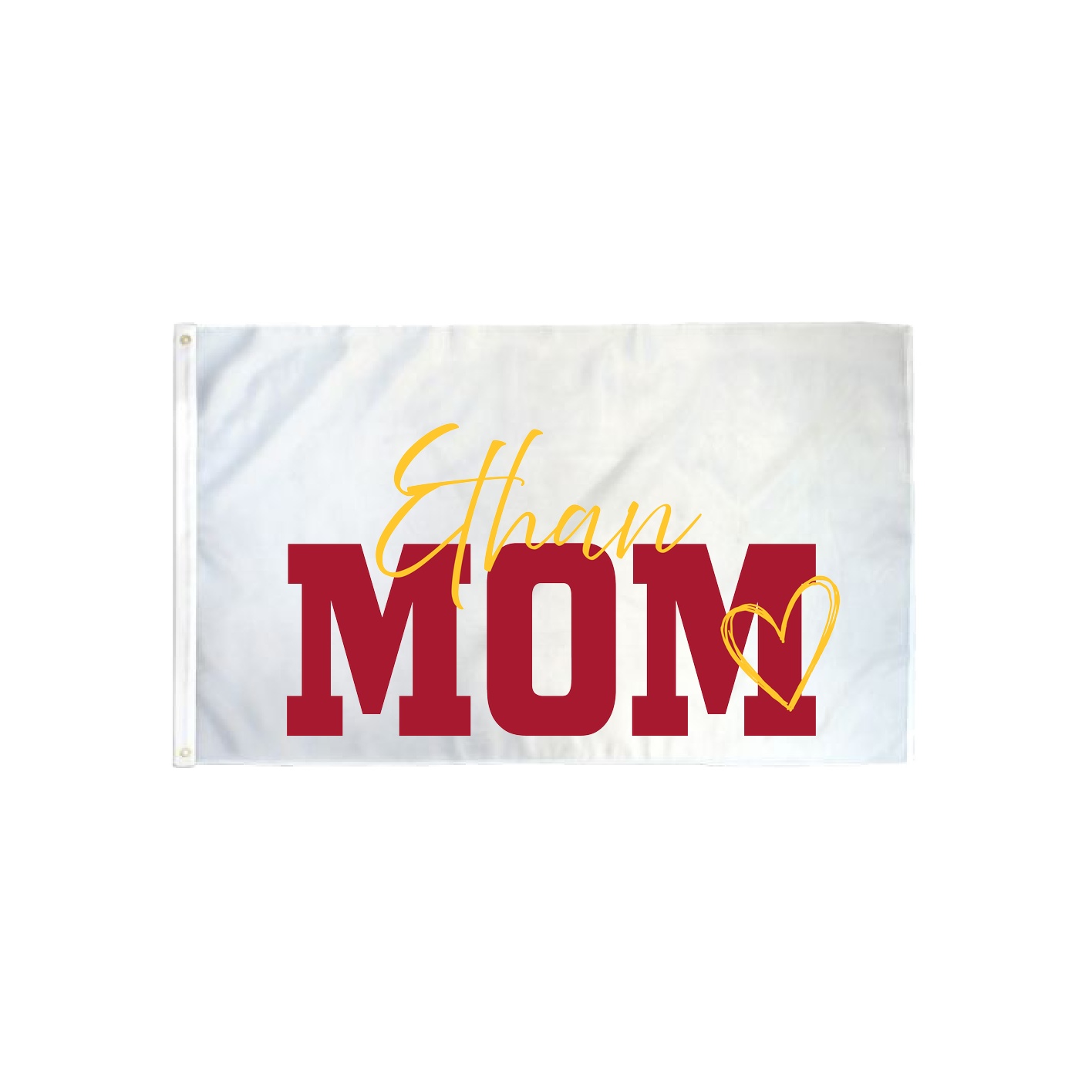 3x5 Flag — Mothers Day Script in Classic