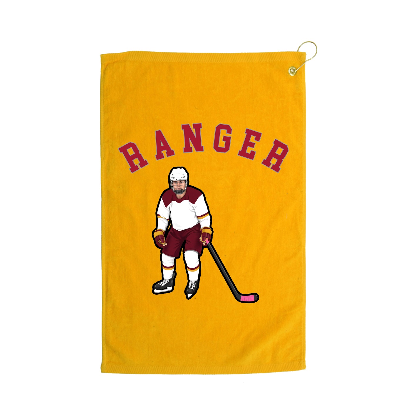 Golf Towel — Shirsey Arch in Gold