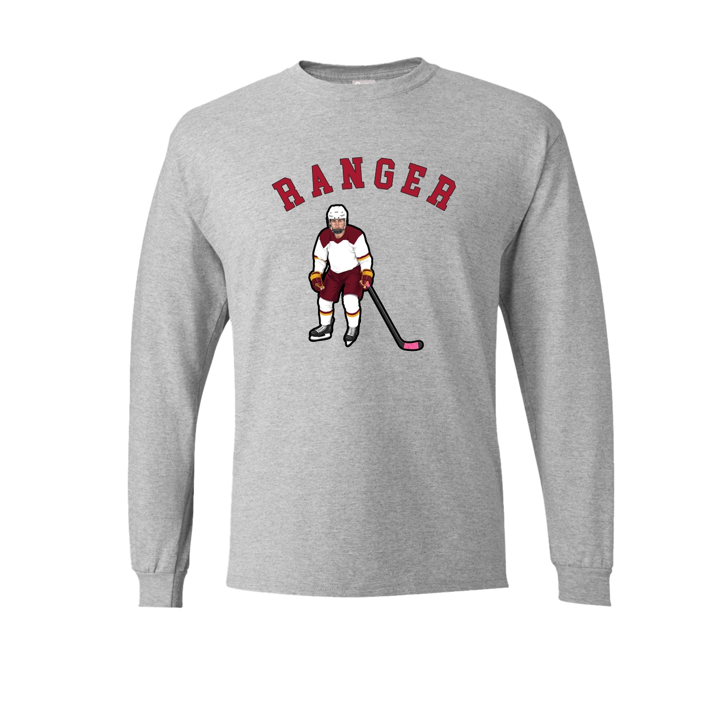 Long Sleeve Tee — Shirsey Arch in Grey