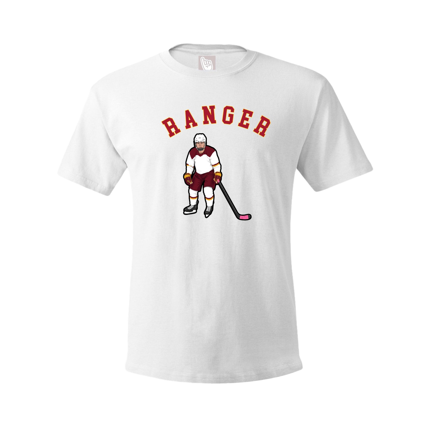 Youth Tee — Shirsey Arch in White