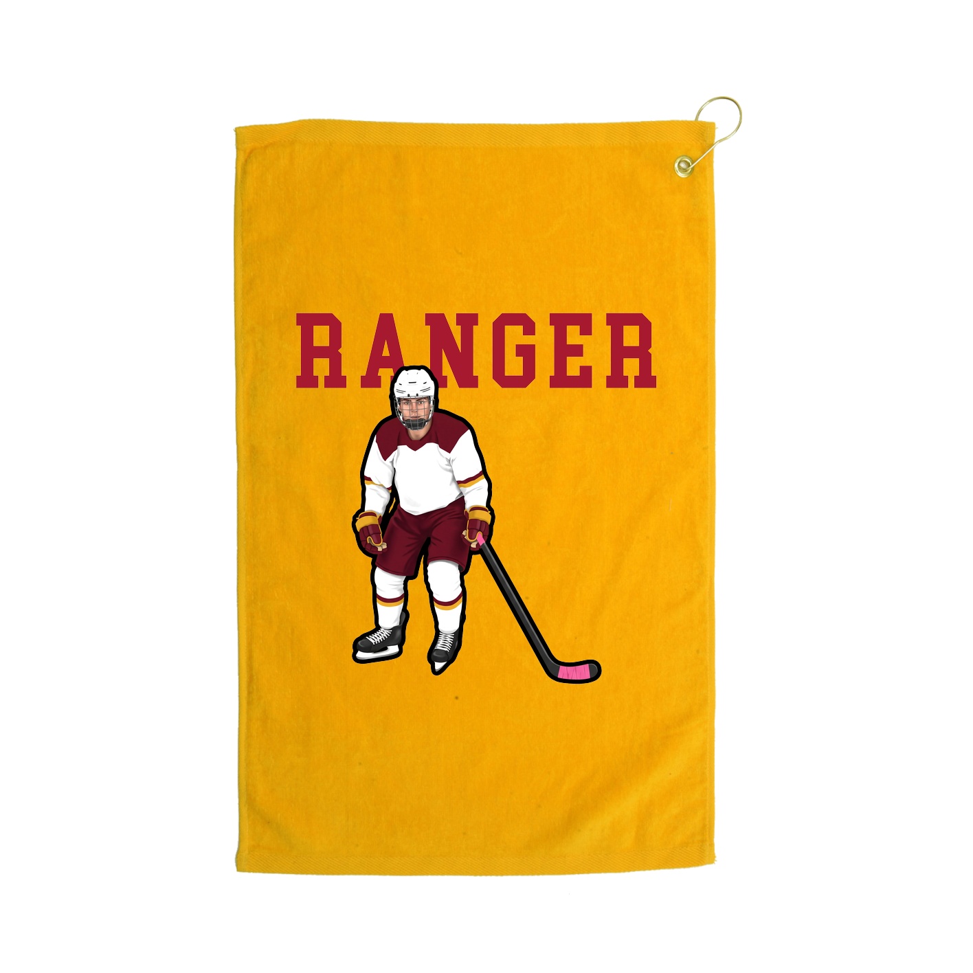 Golf Towel — Shirsey in Gold