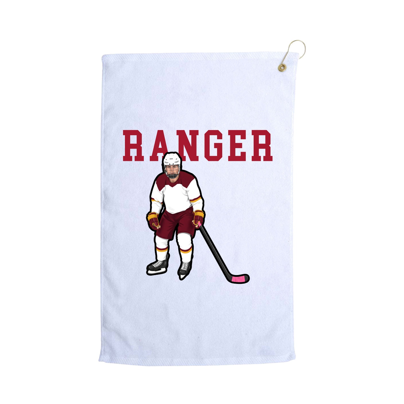 Golf Towel — Shirsey in White