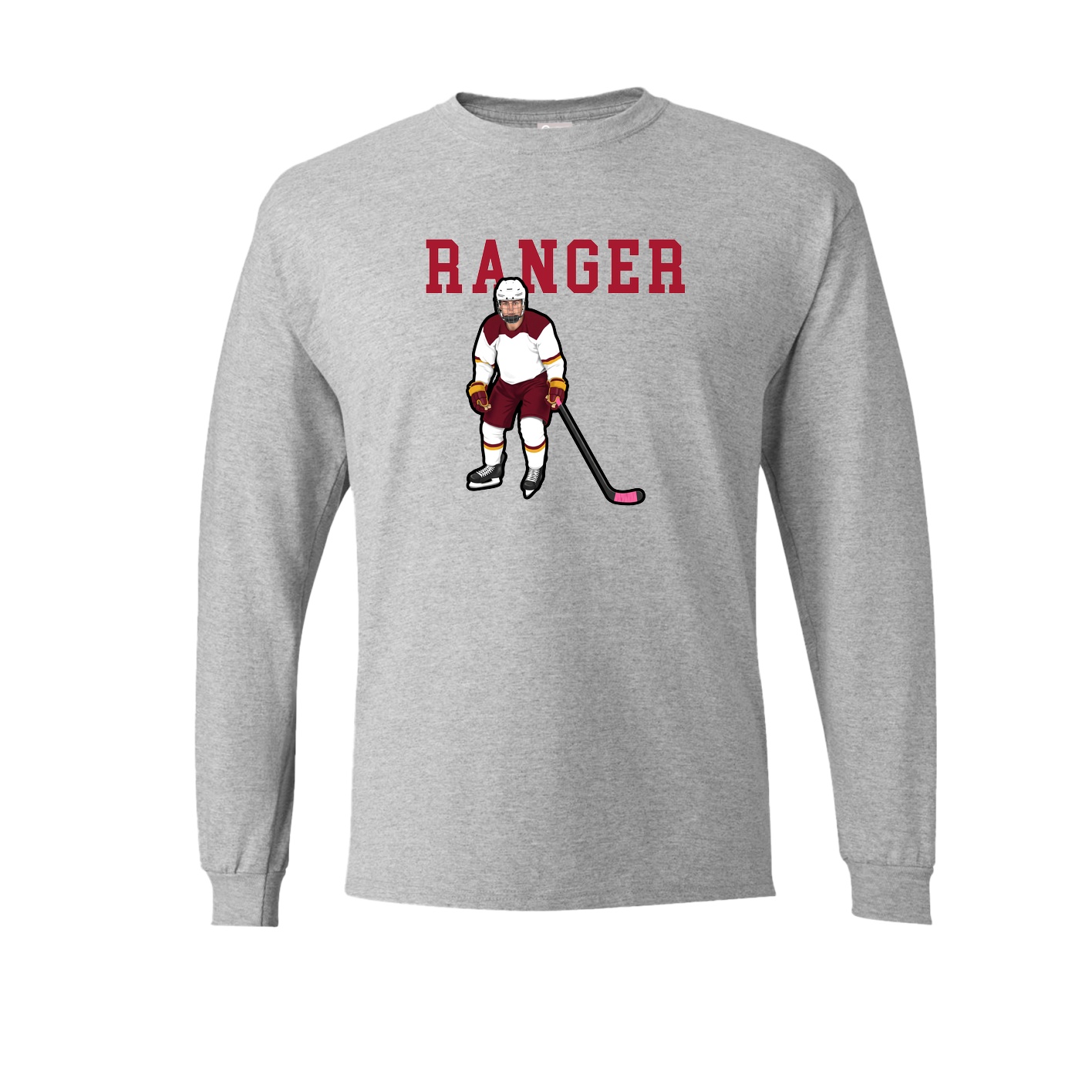 Long Sleeve Tee — Shirsey in Grey
