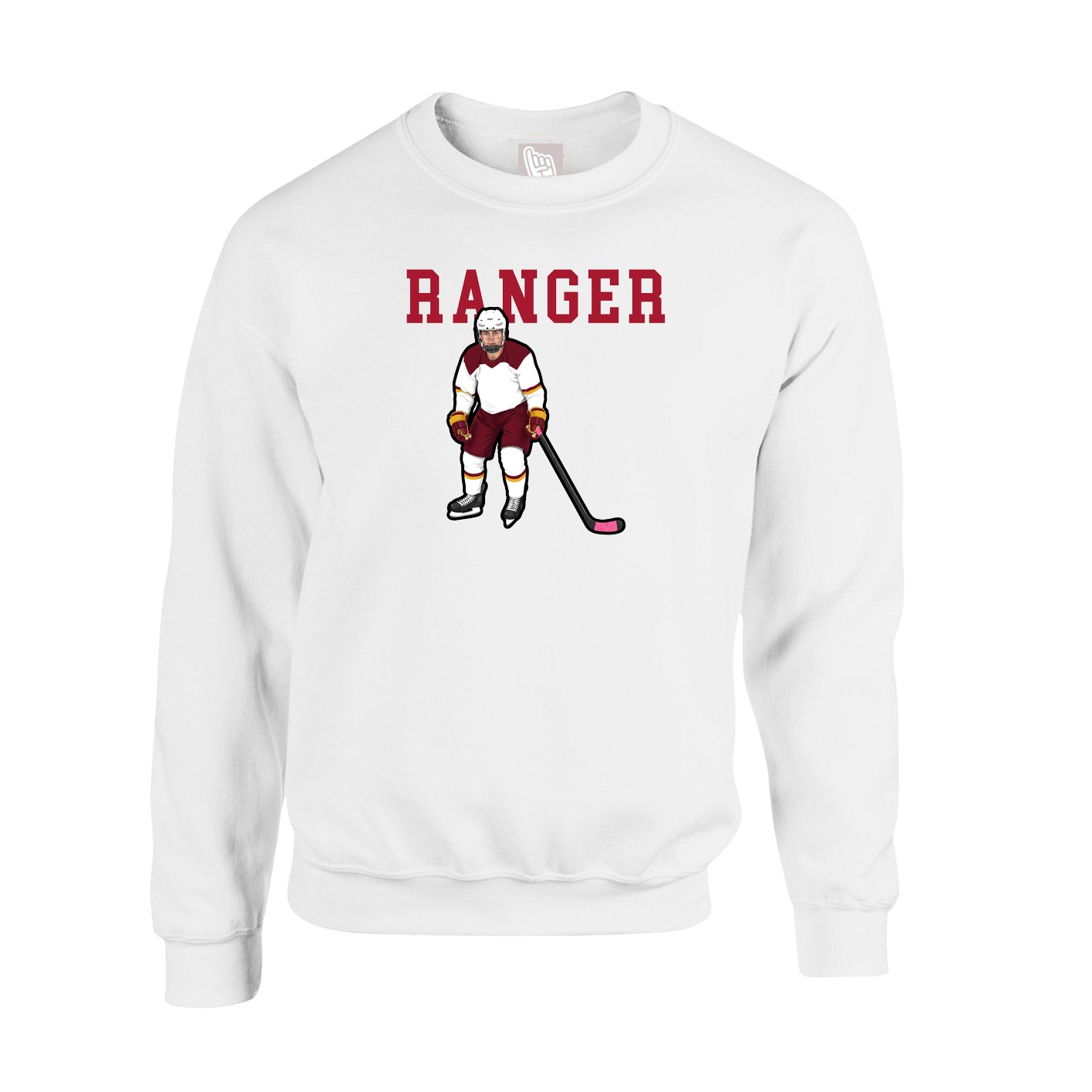 Fleece Crew — Shirsey in White