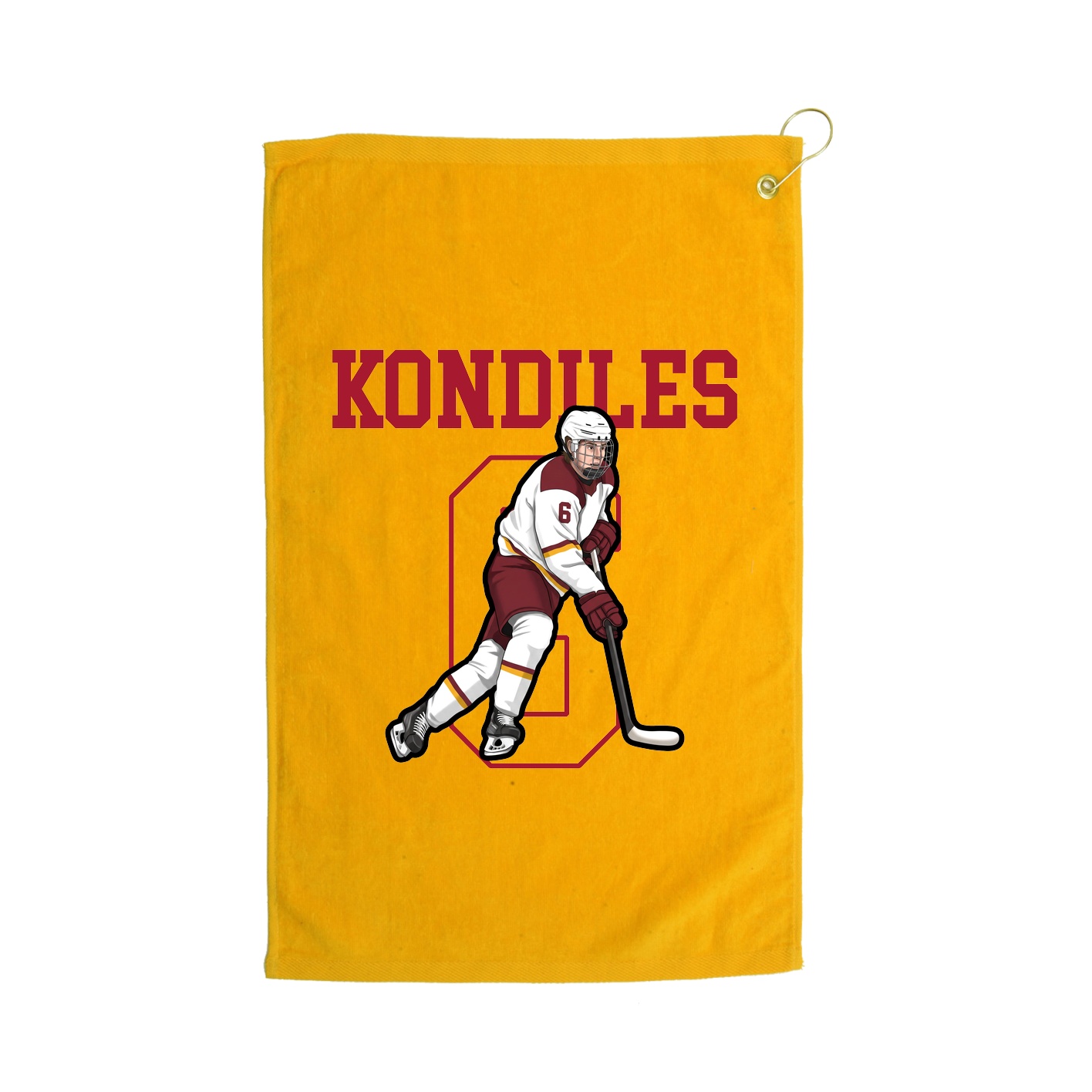 Golf Towel — Shirsey in Gold