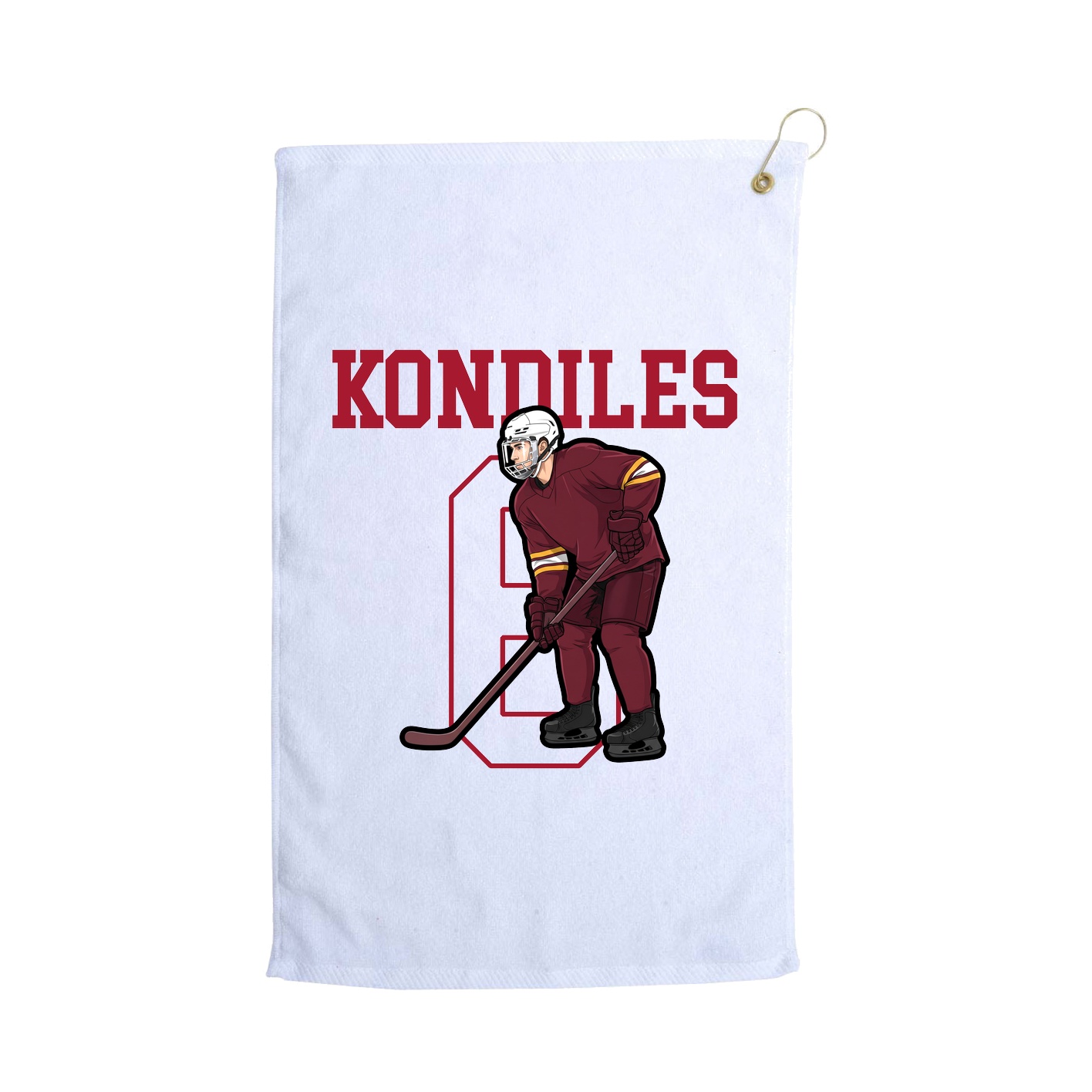 Golf Towel — Shirsey in White