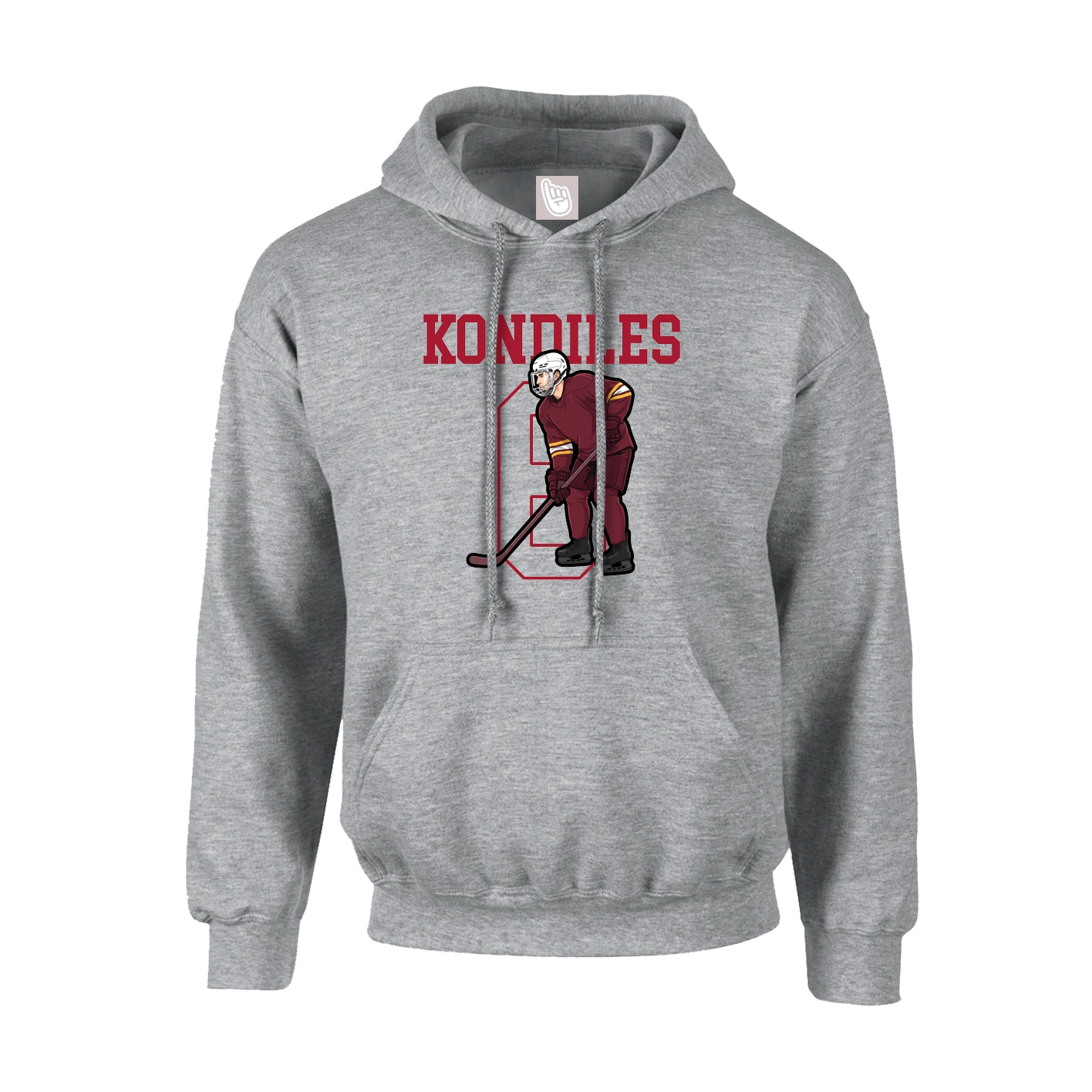 Hoodie — Shirsey in Grey