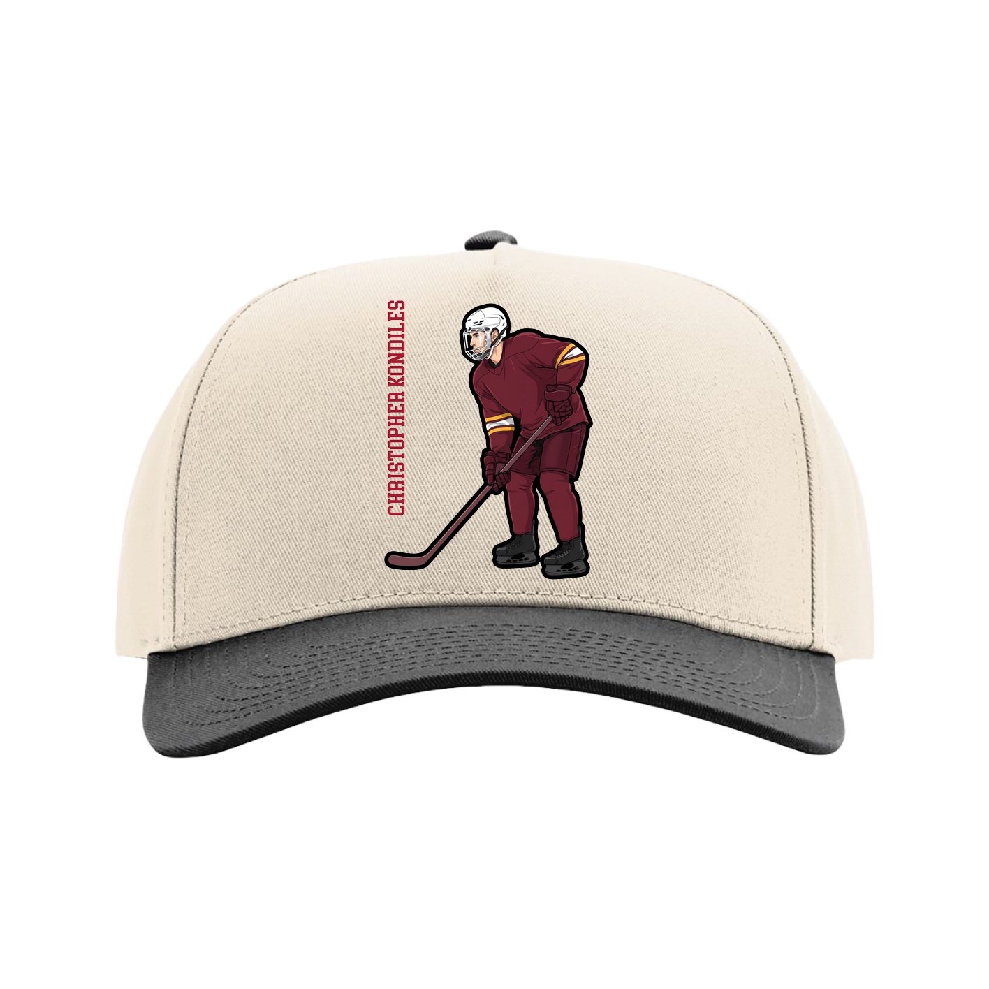 Full Fabric Five-Panel Champ Cap