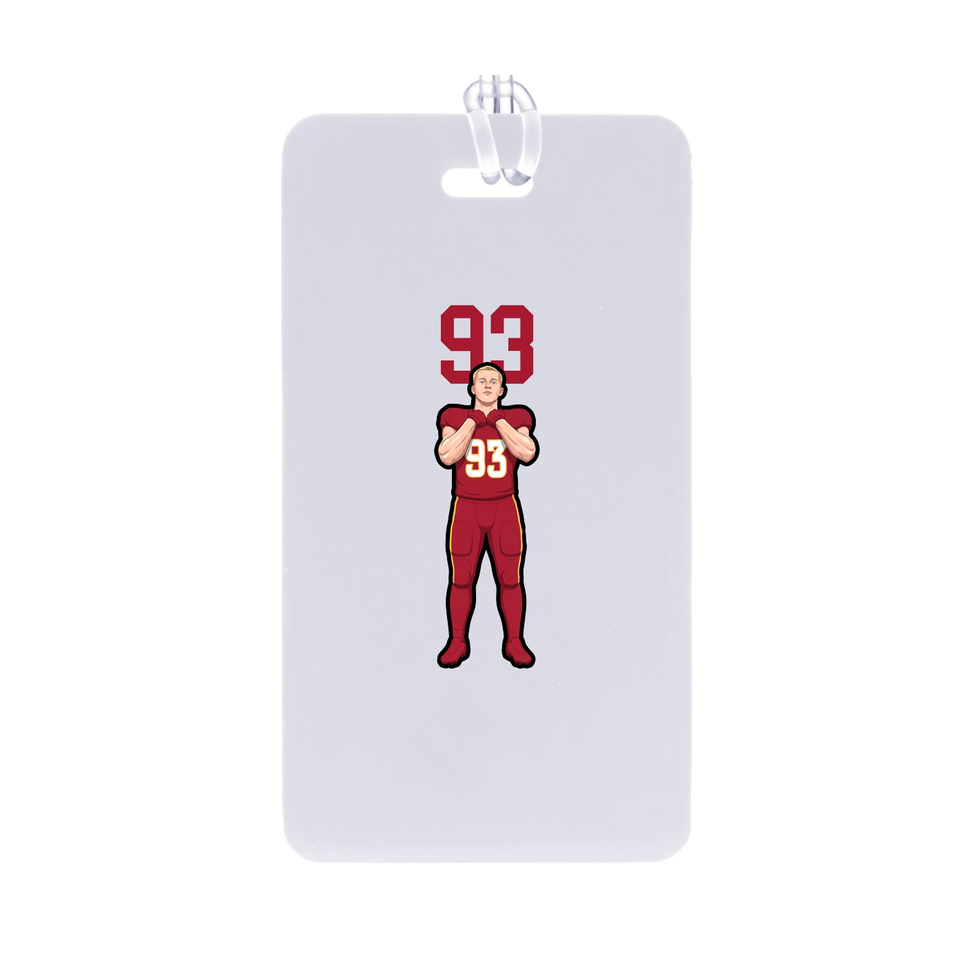 Bag Tag — Number Top in Classic