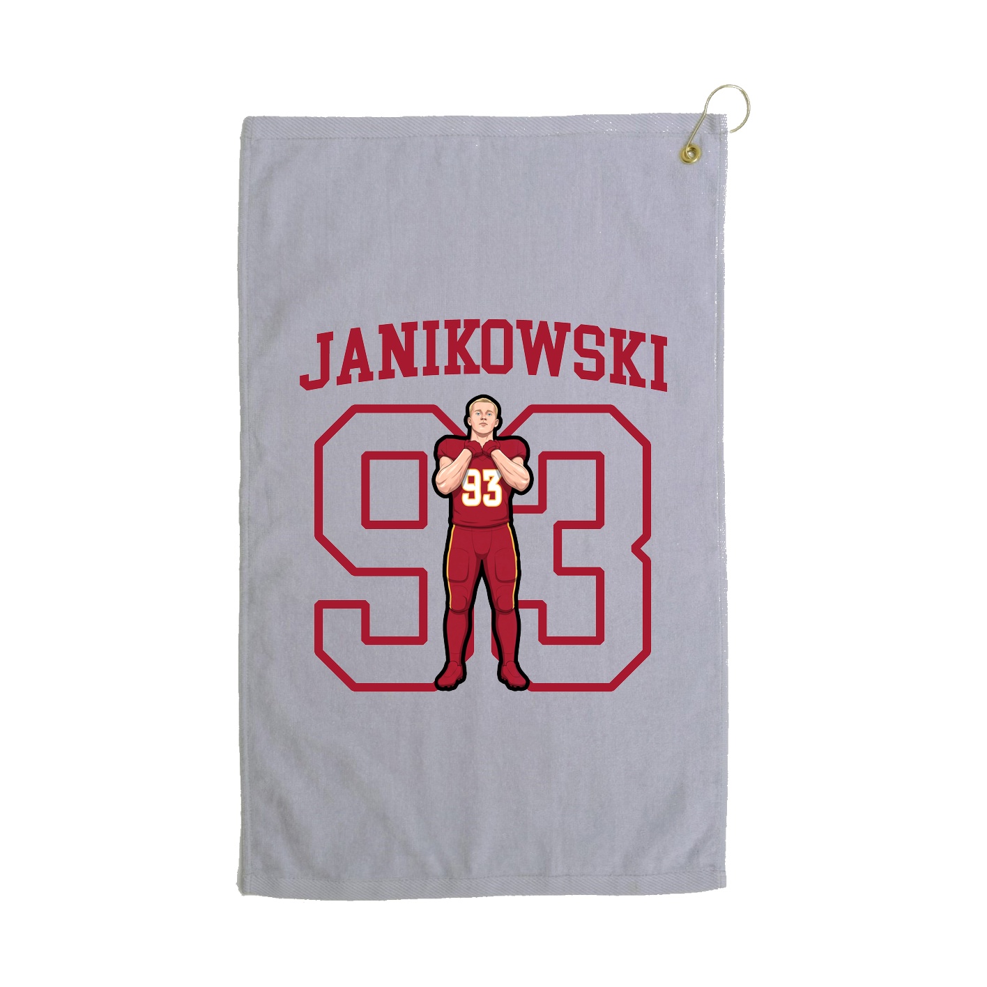 Golf Towel — Shirsey in Grey