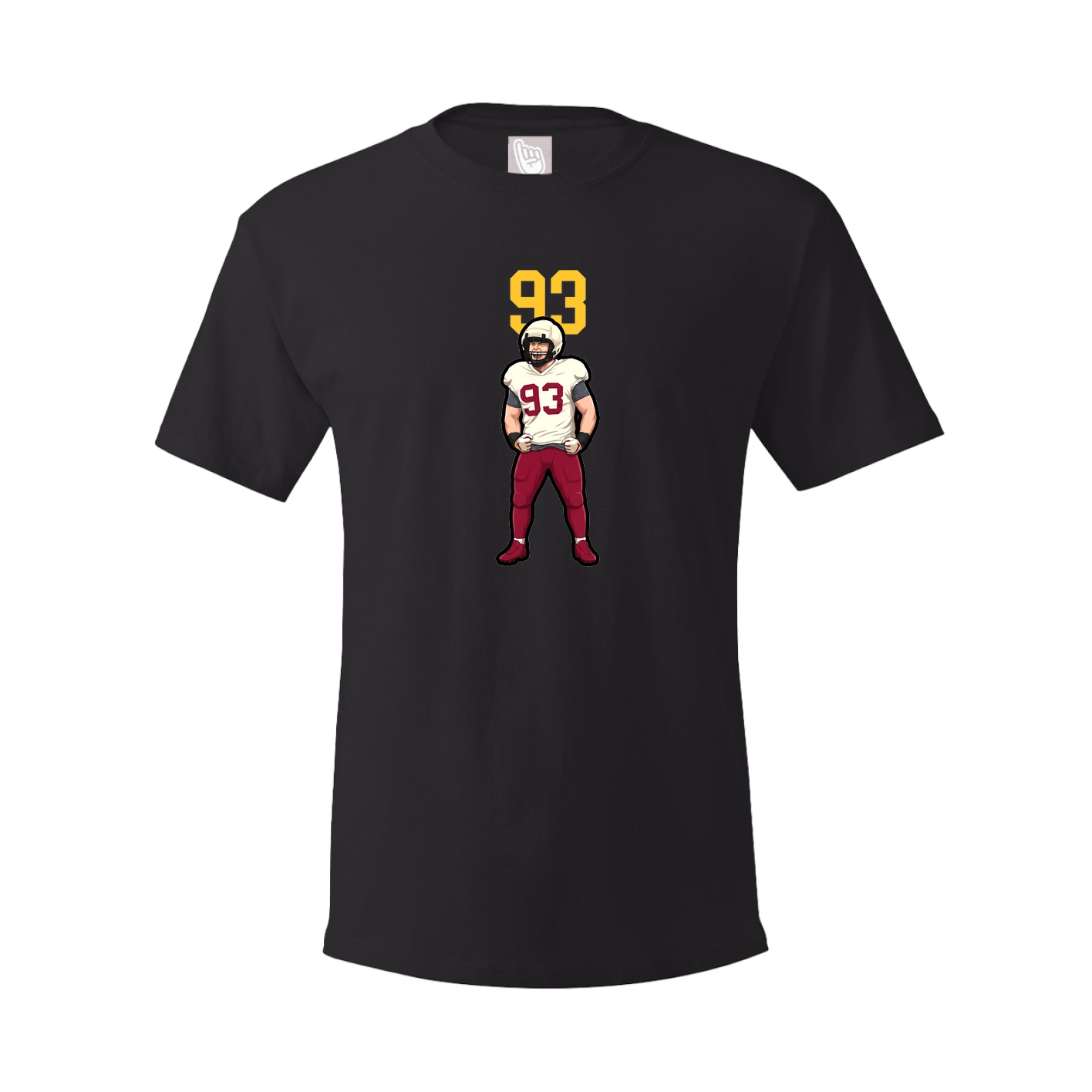 Tee — Number Top in Black