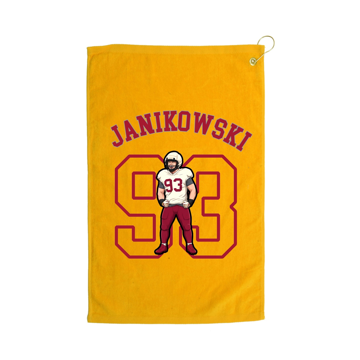 Golf Towel — Shirsey Arch in Gold