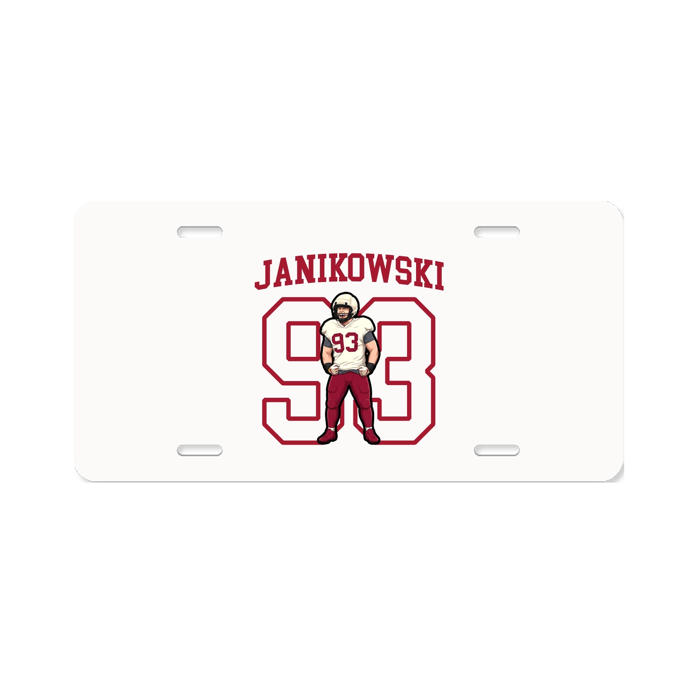 License Plate — Shirsey in Classic