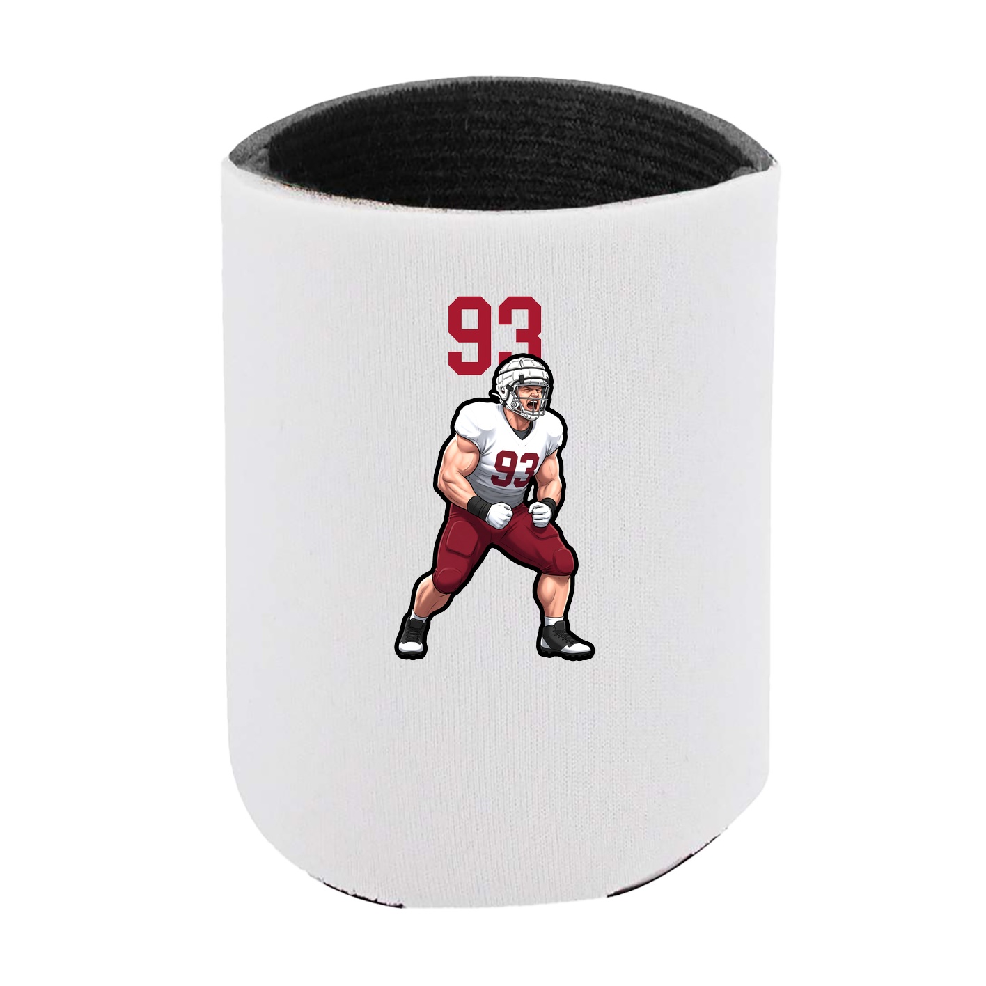 Can Holder — Number Top in White