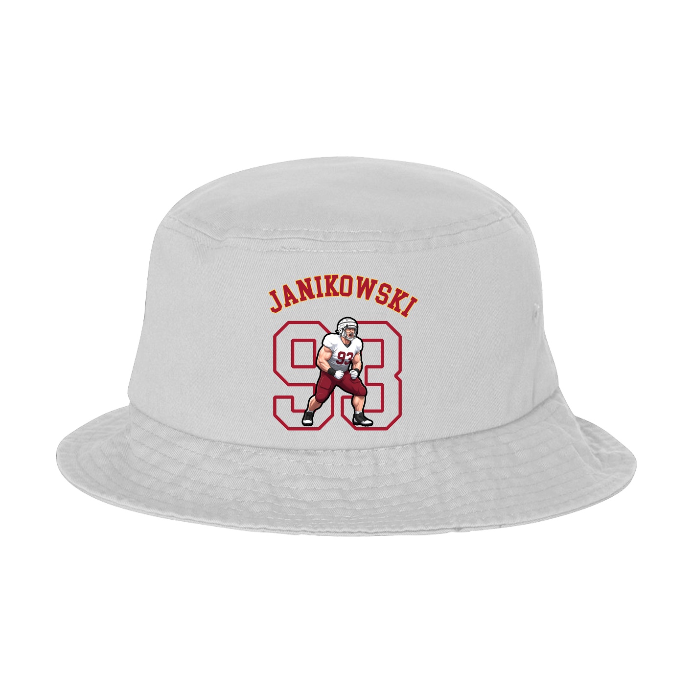 Bucket Cap — Shirsey Arch in White
