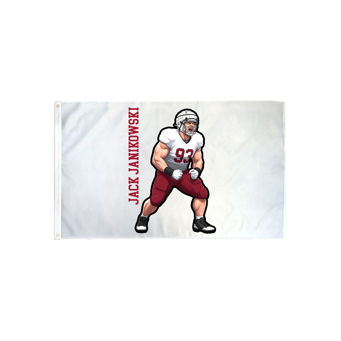 3x5 Flag — Name Vertical in Classic